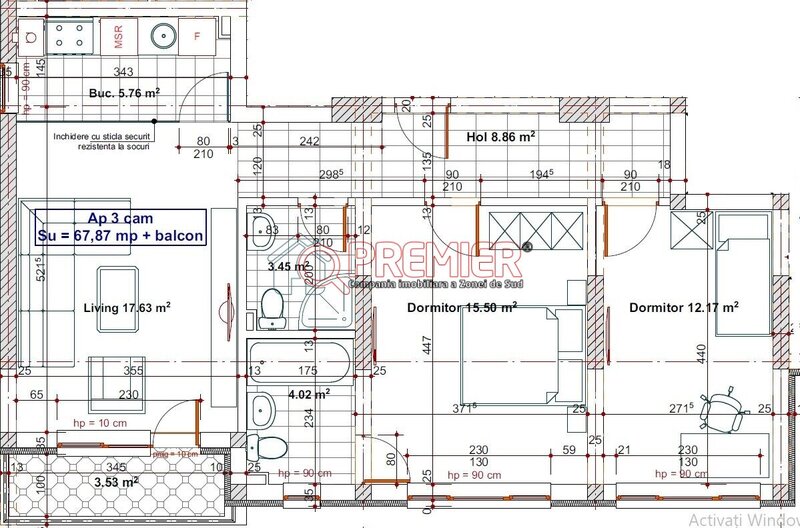 Berceni, Grand Arena, sector 4, mutare rapida, 3 camere,